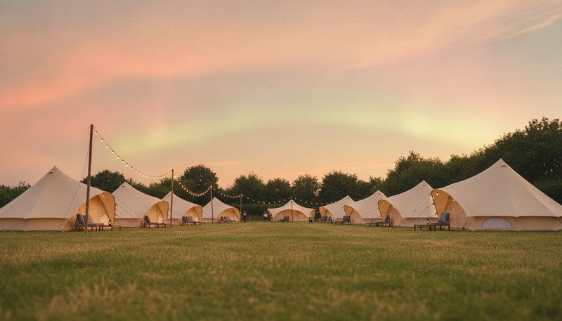 Right sky, wrong tent