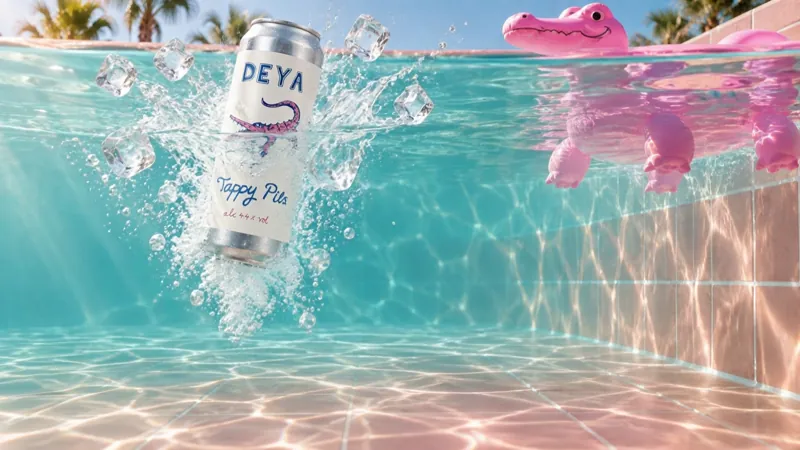 The can back near the surface