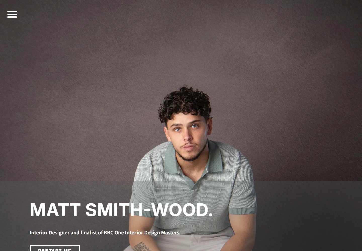Matt Smith-wood website homepage