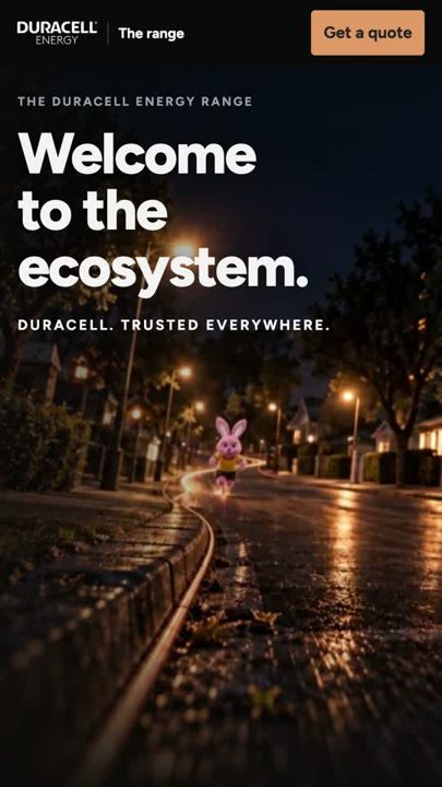 Duracell Energy concept launch reel