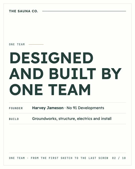 02 One team, from sketch to install